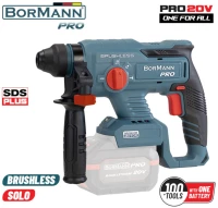 Πνευματικό Σκαπτικό Μπαταρίας SDS-PLUS Brushless 20V, SOLO BORMANN Pro BBP5300