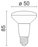 ΛΑΜΠΤΗΡAΣ LED E14 6W 4000K 5502