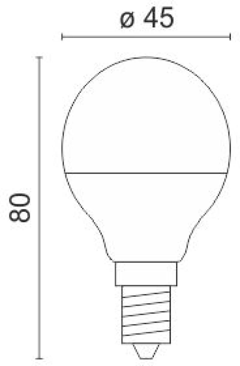 ΛΑΜΠΤΗΡAΣ LED E14 5W 3000K 5365