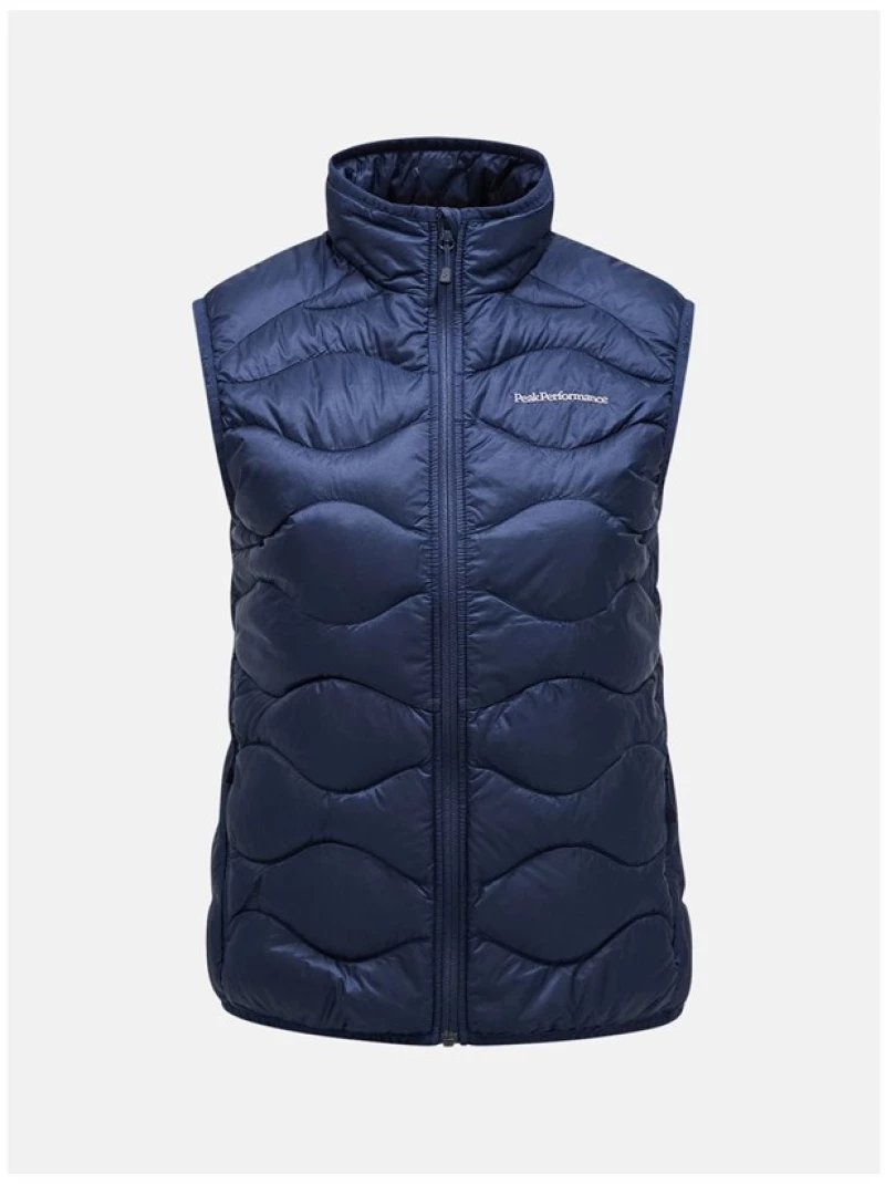 Women's down vest PEAK HELIUM blue - M