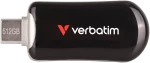 Verbatim Plectra USB-C Flash Drive Black 512GB