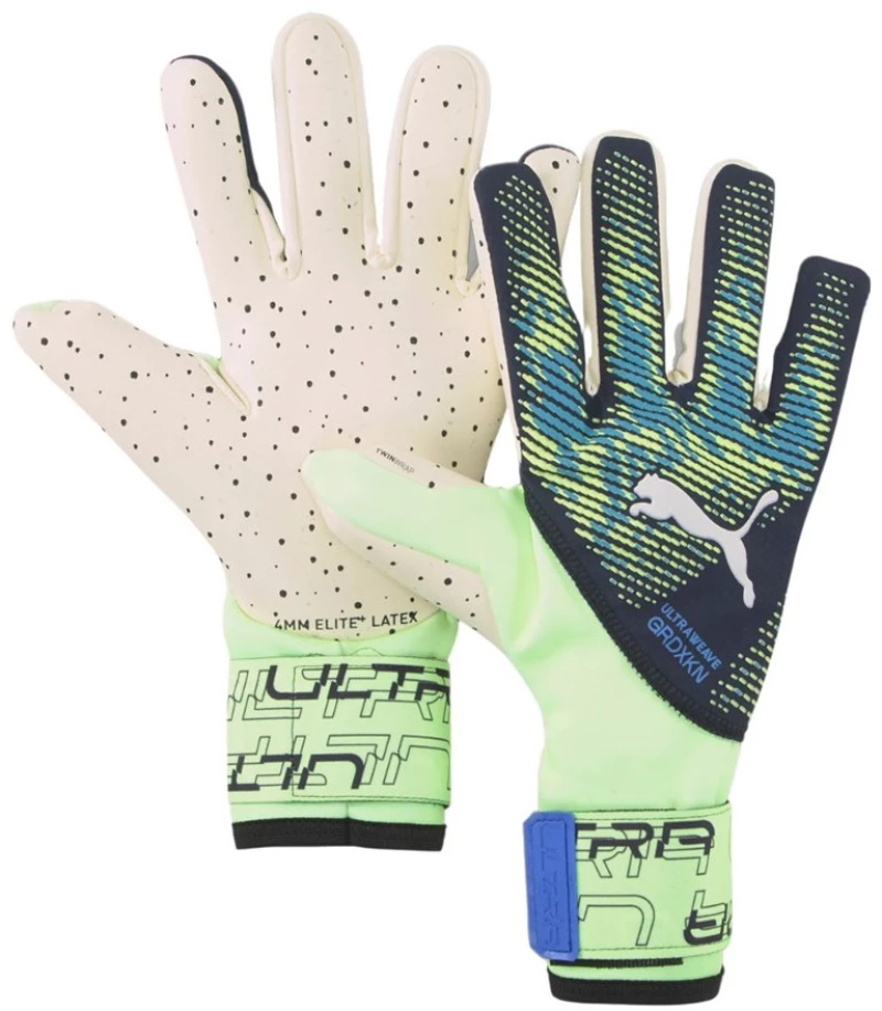 Puma Ultra Ultimate 1 NC Goalkeeper Gloves Green 41813 01 10.5