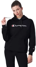 Champion Hooded Women's Sweatshirt Black 117529 KK001 S