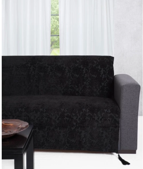 Silk Fashion ΡΙΧΤΑΡΙΑ 7098 (180cm x 180cm / 180cm x 250cm / 180cm x 320cm) μαύρο