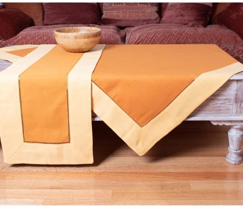 ροτόντα (180cm rd) bg17 κίτρινο/πορτοκαλί