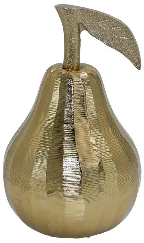 ΜΕΤΑΛΛΙΚΟ ΔΙΑΚΟΣΜΗΤΙΚΟ Fylliana Pear ΧΡΥΣΟ ΧΡΩΜΑ 11x16εκ