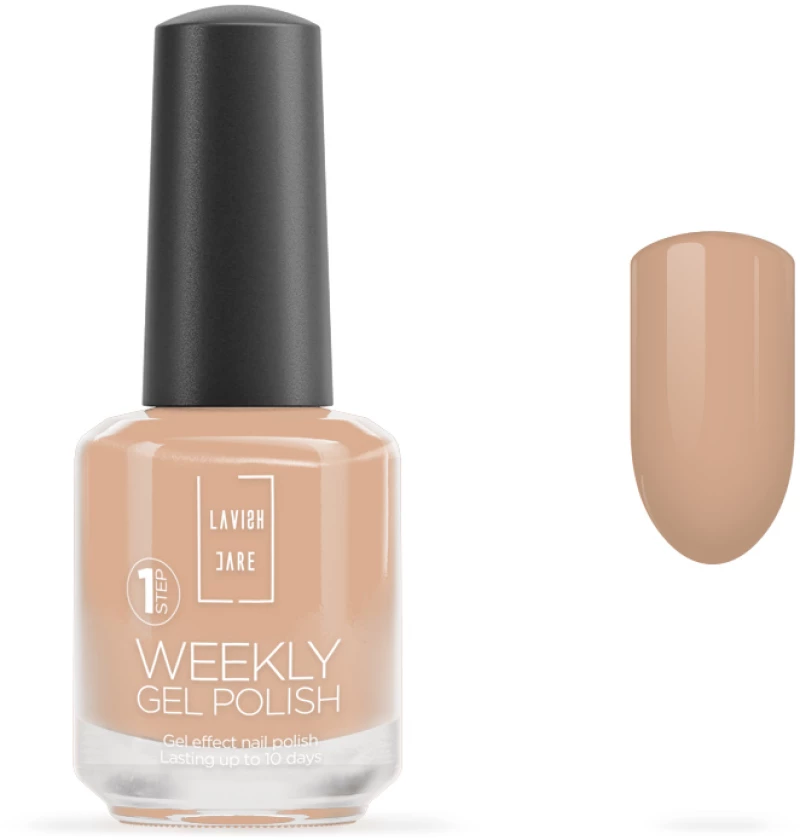 Lavish Care Weekly Polish Gloss Βερνίκι Νυχιών 833 Miel 15ml