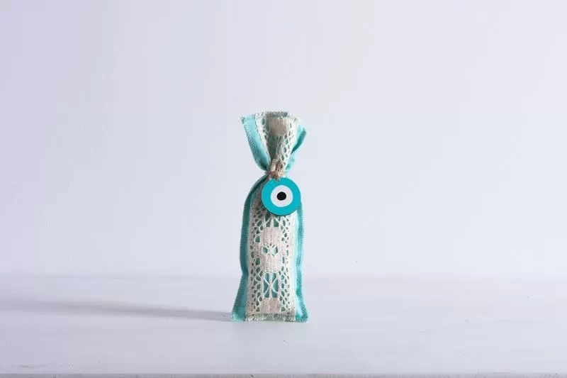 Beauty Home ΠΟΥΓΚΙ ΜΕ ΔΑΝΤΕΛΑ 6 x 19 cm ΜΠΕΖ-ΕΚΡΟΥ