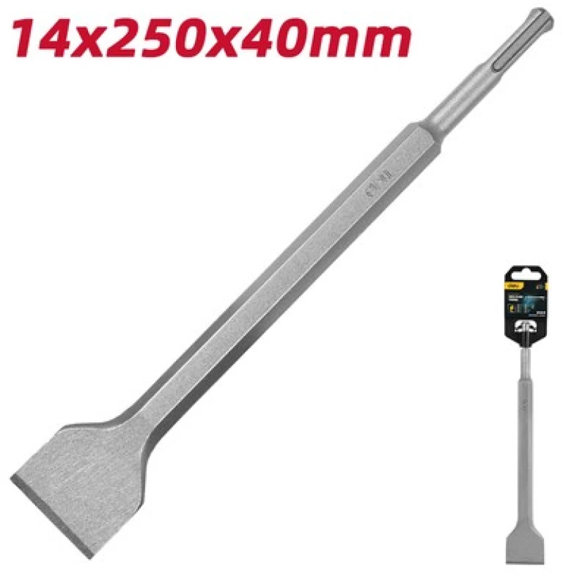 DELI καλέμι DH-YBZ40250-E1 για κρουστικό δράπανο, SDS Plus, 40mm, 250mm