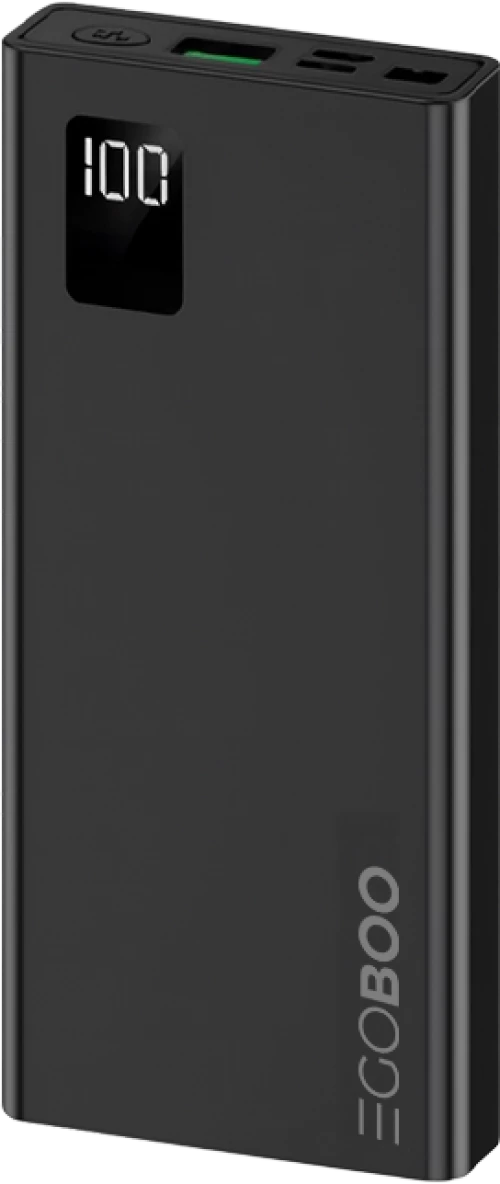 EGOBOO Dynamic Power Bank 10000mAh Black