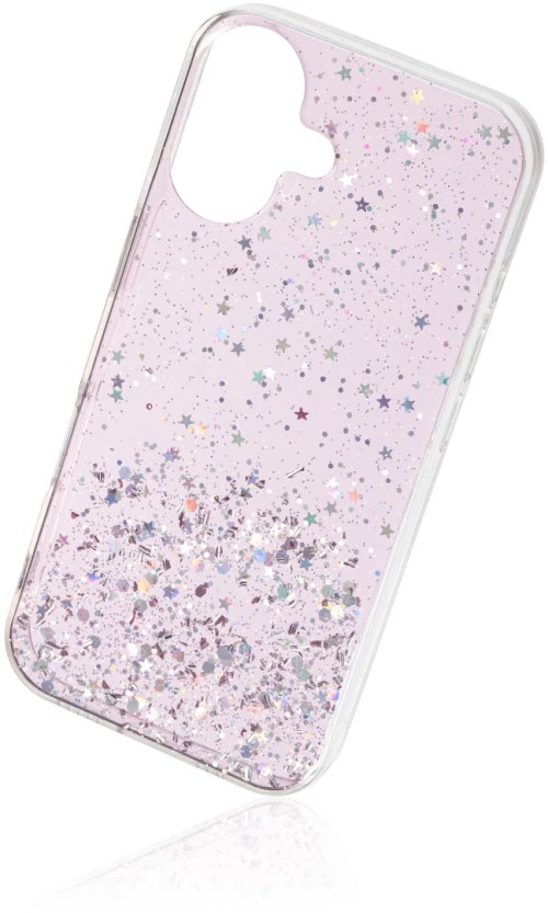 Naxius Case Glitter Pink iPhone 16 Naxius
