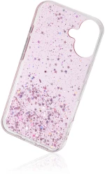 Naxius Case Glitter Pink iPhone 16 Naxius