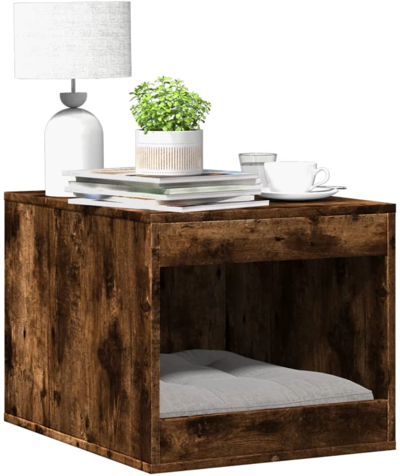 vidaXL Περίβλημα καπνιστή δρυς 47x59x42 cm Κατασκευασμένο ξύλο