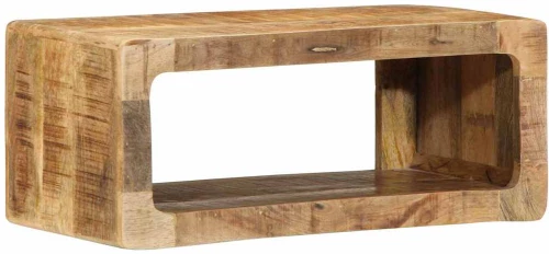 vidaXL Ντουλάπι Τηλεόρασης Καφέ 60 x 30 x 25 εκ Μασίφ ξύλο μάνγκο