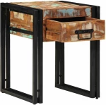 vidaXL Βοηθητικό τραπεζάκι με συρτάρι Άλλο 40 x 40 x 50 cm