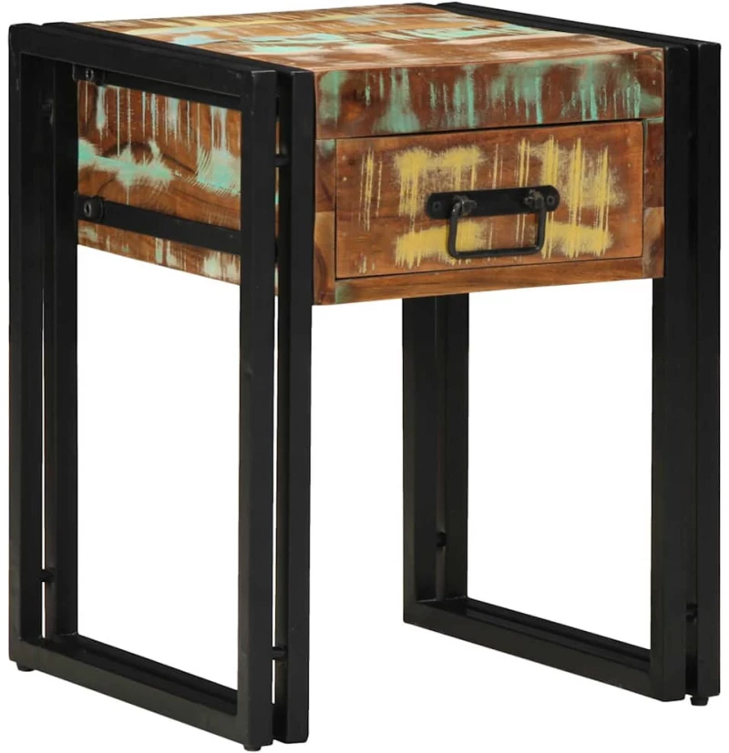 vidaXL Βοηθητικό τραπεζάκι με συρτάρι Άλλο 40 x 40 x 50 cm