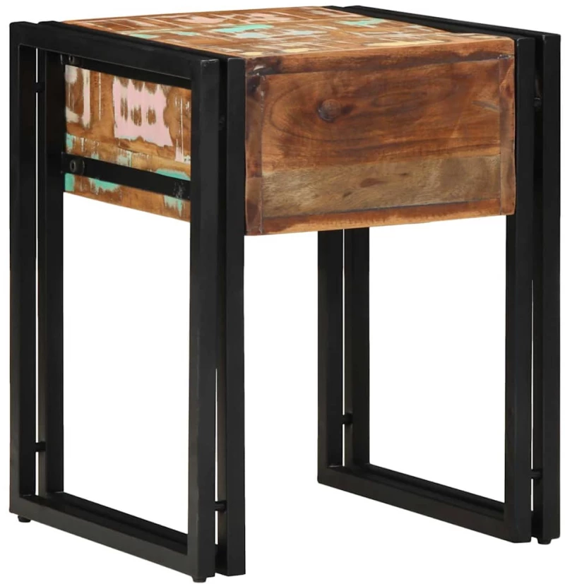 vidaXL Βοηθητικό τραπεζάκι με συρτάρι Άλλο 40 x 40 x 50 cm