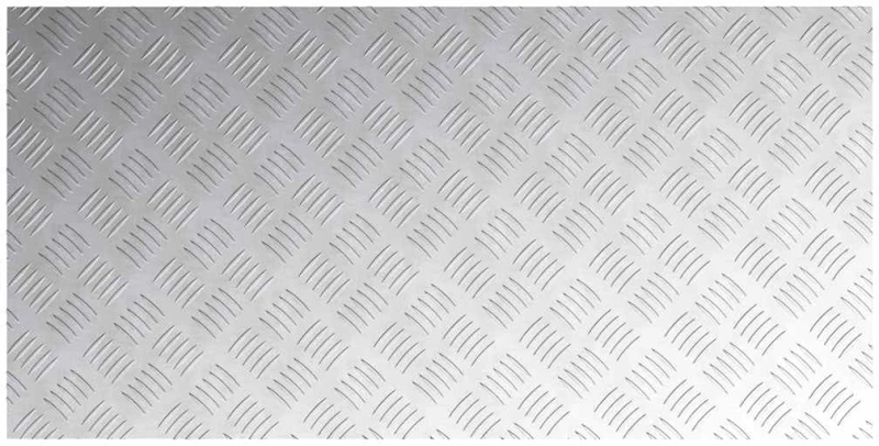 vidaXL Επιφάνειες Καρό 4 pcs Ασημί 100 x 50 cm Αλουμίνιο
