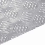 vidaXL Επιφάνειες Καρό 4 pcs Ασημί 100 x 50 cm Αλουμίνιο