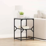 vidaXL Τραπεζάκι Πλευράς Γκρι sonoma 41 x 40 x 60 εκ.