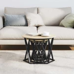 vidaXL Κομοδίνο Μονάδας 3 pcs Sonoma Δρυς 53 x 53 x 40 cm