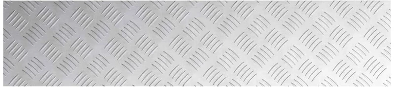 vidaXL Επιφάνειες Καρό 4 pcs Ασημί 90 x 20 cm Αλουμίνιο