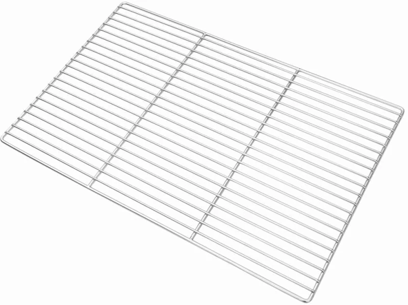vidaXL Σχάρα ψησίματος Ασημί 60 x 40 cm Ανοξείδωτο ατσάλι