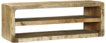 vidaXL Έπιπλο Τηλεόρασης Καφέ 100 x 32 x 36 εκ. Μασίφ ξύλο μάνγκο