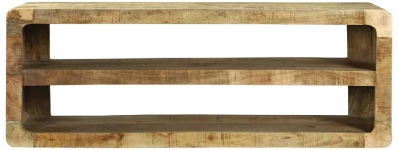vidaXL Έπιπλο Τηλεόρασης Καφέ 100 x 32 x 36 εκ. Μασίφ ξύλο μάνγκο