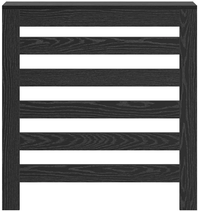vidaXL Καπάκι Καλοριφέρ Μαύρη Οξυά 78 x 20 x 82 cm