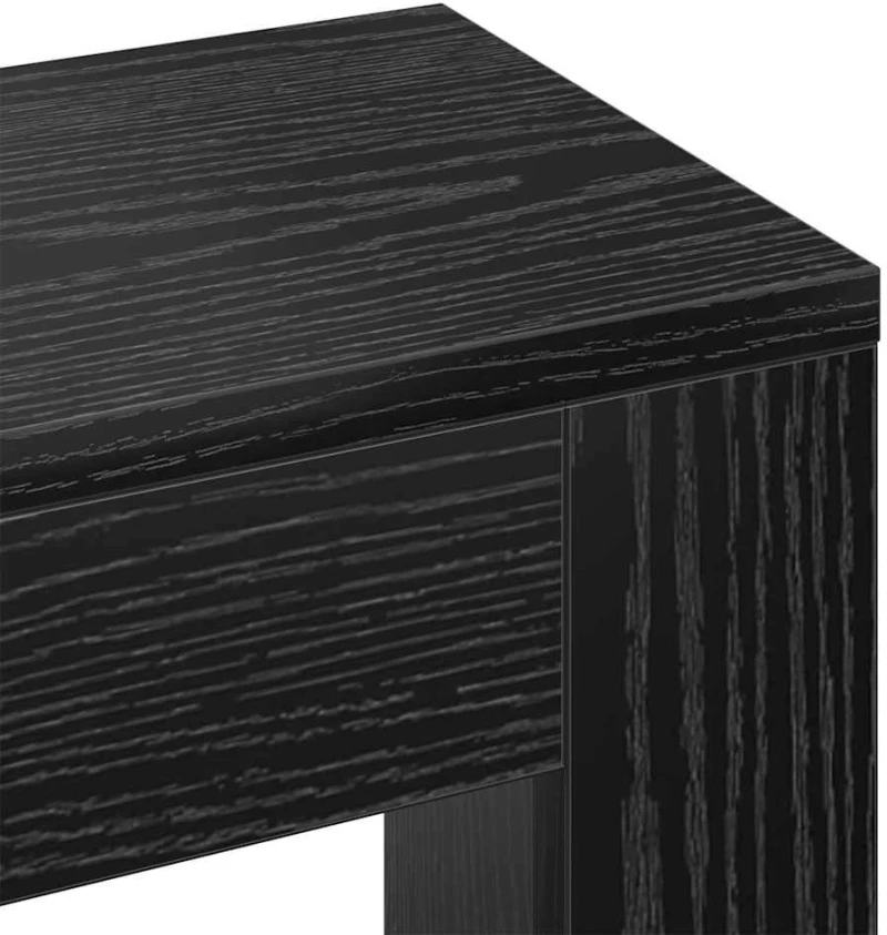 vidaXL Καπάκι Καλοριφέρ Μαύρη Οξυά 78 x 20 x 82 cm