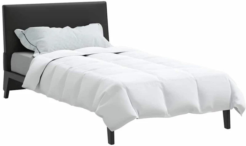 vidaXL Κουβέρτια & Κουβέρτες Λευκό 155 x 220 cm Πούπουλο