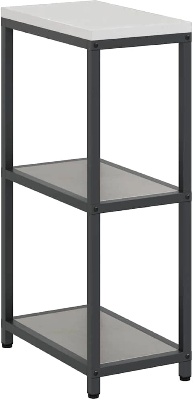 vidaXL Ράφι Αποθήκευσης Κουζίνας με ράφι Σκ rusty Ανθεκτικό ατσάλι