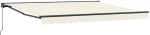 vidaXL Σκηνίτσα Αναδιπλούμενη Κρεμ 400x300 εκ. ύφασμα