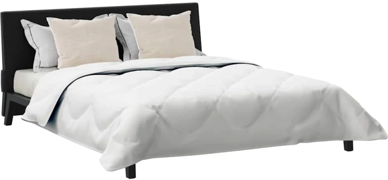 vidaXL Πάπλωμα με μαξιλάρι 3 pcs Λευκό 260 x 220 εκ. Μικροΐνες