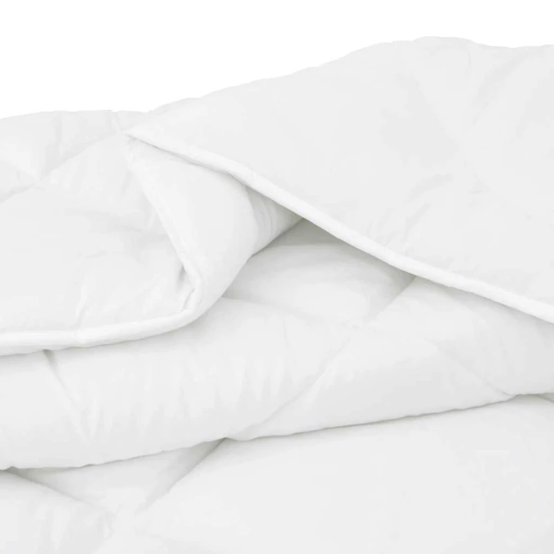 vidaXL Χειμερινό Παπλωματοθήκη 3 pcs Λευκό 240 x 200 cm Μικροΐνες