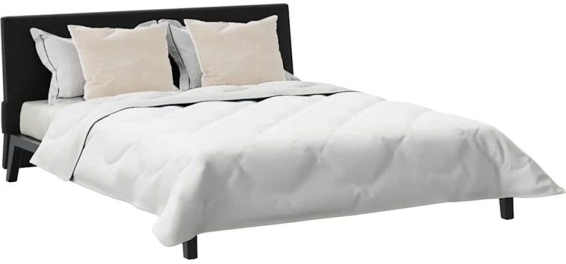 vidaXL Πάπλωμα Άλλο με μαξιλάρι 3 pcs Λευκό 260 x 220 εκ. Μικροΐνες
