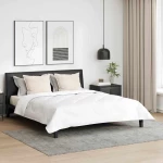 vidaXL Πάπλωμα με Μαξιλάρια Άλλο 3 pcs Λευκό 200 x 220 cm Μικροΐνες