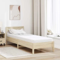 vidaXL Στρώμα Λευκό 80 x 200 cm Τζελ Μνήμης Φόρμα