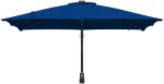 vidaXL Ομπρέλα Κήπου Αζούρ μπλε 248.5 x 247.5 x 160 εκ. ύφασμα