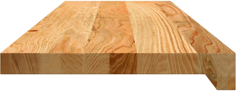 vidaXL Πατάκια Σκάλας 8 τεμ. Ανοιχτό Καφέ 80x30x2 cm Ξύλο Δρυός