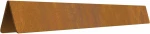 vidaXL Φράχτης Κήπου 4 pcs Σκ rusty 450 x 20 εκ