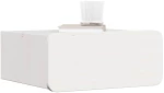 vidaXL Κομοδίνο 2 pcs Λευκό 39 x 34 x 16.5 εκ. Μασίφ ξύλο πεύκου