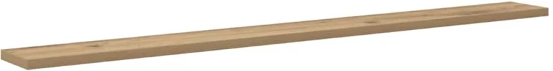 vidaXL Ράφι Βιβλίων 4 pcs Καφέ 100 x 10 x 1.5 cm Επεξεργασμένο ξύλο
