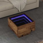 vidaXL Τραπεζάκι σαλονιού Παλαιό ξύλο 40 x 40 x 30 cm