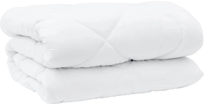 vidaXL Χειμερινό Παπλωματοθήκη 3 pcs Λευκό 200 x 220 cm Μικροΐνες