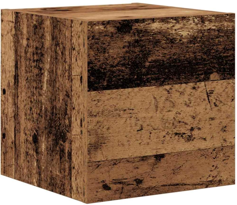 vidaXL Σετ επίπλου τηλεόρασης 4 pcs Παλαιό ξύλο 80 x 30 x 30 εκ
