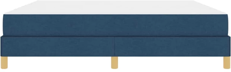 vidaXL Κρεβάτι με ελατήρια Μπλε και Καφέ 180 x 200 cm