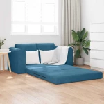 vidaXL Κρεβάτι καναπές Μπλε 148 x 71 x 83 εκ. Βελούδο