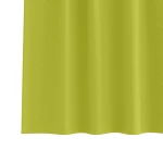 vidaXL Κουρτίνες με κουρτίνες 2 pcs Λαχανί 225x140εκ. Πολυεστέρας